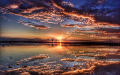 Electronic Download - Sunset reflections